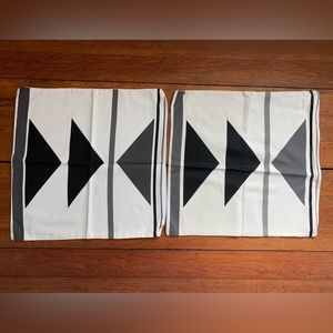 Woven Nook | bundle of 2 18in sq pillow covers | NWOT